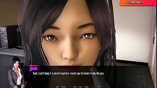 Maids and maidens: a kiss from the secretary in the office-ep6