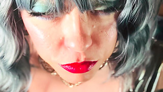 She's A PVC Dream! Tina Snua Smokes 2 Cigarettes With Drifts, Snap Inhales & OMI. Cough, Smoking Smoker