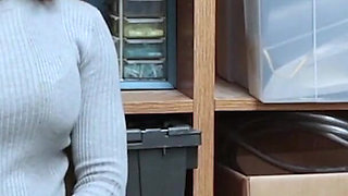 Spread Those Cheeks!! Mischievous Shoplifters Face Punishment with Anal Creampie