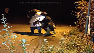 Horny MILF Gives Passionate Rimjob Outdoors - SlutHappiness Anal Fun