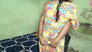 Newly Married Indian Wife Fucked Hard in Bedroom - First Time After Marriage