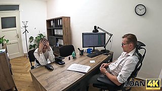 Shaved video with beautiful Funky Town from Loan4k