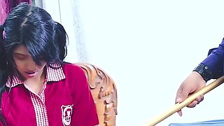 Desi Young Tight Virgin 18+ School Girl Received Huge Cock Hardcore Fuck ( Hindi Audio )