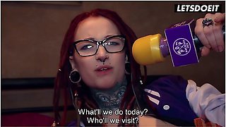 Alternative German Reporter Jezzicat Gets Banged By Mature Man