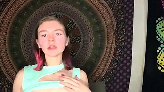 Joi in Spanish with a Young Blonde Gringa - Solo Masturbatio