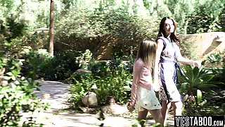 Innocent bi young girl fucks Pastors wife mom