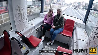 Hunt4k. lezzie fucked her fresh landlord