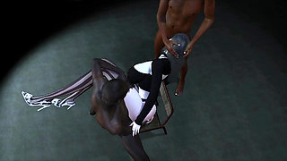 Enchantress of 3D Curves: Goddess Beyond- 3D Animation Hentai