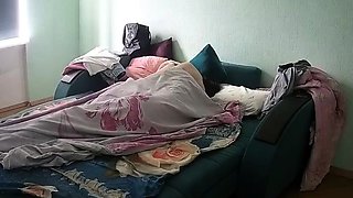 Amateur couple hidden cam