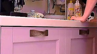 Diaper in the Kitchen