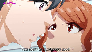 Horny Slut Doctor Gets Fucked By Patient On The Consulting Table ( Anime )