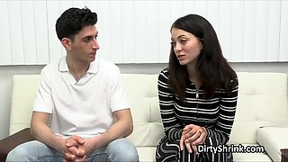 Lovely couple joined by mom doctor