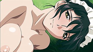 Side fuck action with good-looking mantrap from Hentai Universe