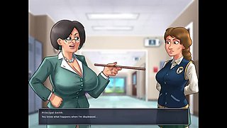 Hot Indian Bhabi Fucks Dever in Summertime Saga 3D Sex Game