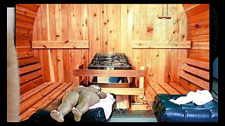 COMPLETE 4K MOVIE IN MY NEW SAUNA WITH ADAMANDEVE AND LUPO