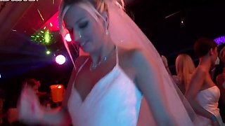 Bride And Her Friend Share Big Black Dick