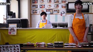 Beautiful Japanese Australian MILF At Her Work