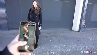 GERMAN SCOUT - Assfuck Sex Casting for Emma