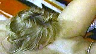 Hot Amateur Blonde Fingers Her Anus