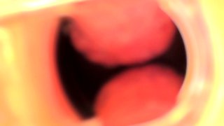 Pussy masturbation in close up with gorgeous blonde teen