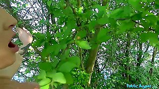 Georgie Lyall Get Naked And Has Sex Outdoors In Public Place