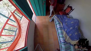 Maid Fucks A Tourist From The Hostel