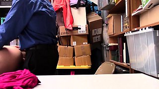 Naughty Girl Gets Punishment From The Officer