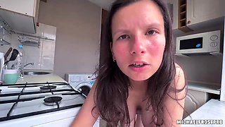 Step-mother Submits to Her Son-in-law and He Uses Her