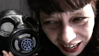 Beautiful redhead Asian swallows huge jizz load