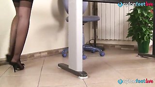 Darling's foot fetish video