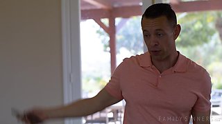 Stepdaughters Scene 4 - Family Ties with Brad Newman and Chubby Slut with Fat Ass Rose Lynn