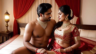 Tight Pussy Indian Stepmom agrees to share bed with stepson