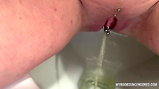 Awesome close-up squirt session with a gorgeous Aqua Pola