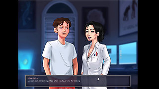 Summertime Saga - Jenny got pregnant - Diana gave me a handjob under the table - new science project is amazing FH