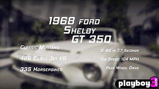 Sex Orgy of raunchy babes washed Ford Shelby