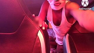 Sex In Car When Meet Boyfriend Outdoor