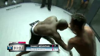 Sex crazed hottie Stacy Adams is closely watching this MMA fight