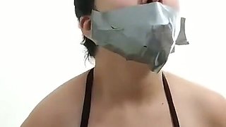 Babysitting Neighbor Girl Explores Kinky Bondage Fetish!