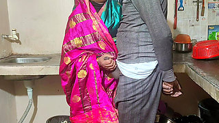 Desi Indian Mom's Sucking Cook