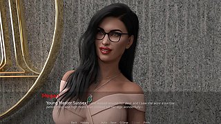 Sultry milf gives epic blowjob to her master's massive cock