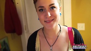 Exotic Cutie Micah Rubs Her Tits While She Sucks A Cock And Makes It Cum!