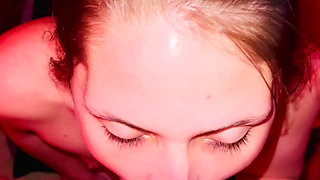 Crazy Teen Getting Throat Fucked