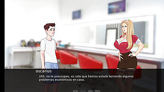 A WOMAN SEES US IN THE PORN STUDIO AND TRIES ON OUR PENIS LUST LEGACY PART 2
