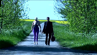 Naughty Farm Girl Double Penetration Tease