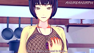 Cartoon busty babe hot video