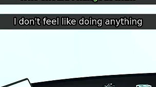 Sexbot Steph Route #2 - Animated Sex Game - the Mixed Hottie Gives a Blowjob by the Hot Tub