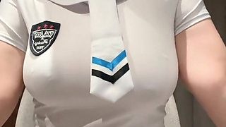 Stepsister strokes the clitoris, sighs aahhhhhh!!