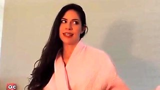 Big-Tit Amateur GF Gives Blowjob and Swallows Cum