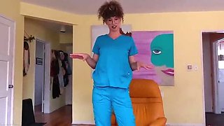 Fucked by a Goth Jewish Nurse in Stockings