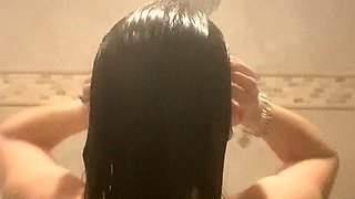 Brunette Solo Webcam Masturbation